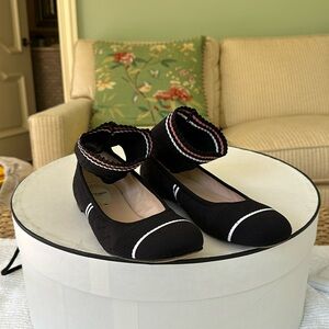 Fendi striped ballet flats